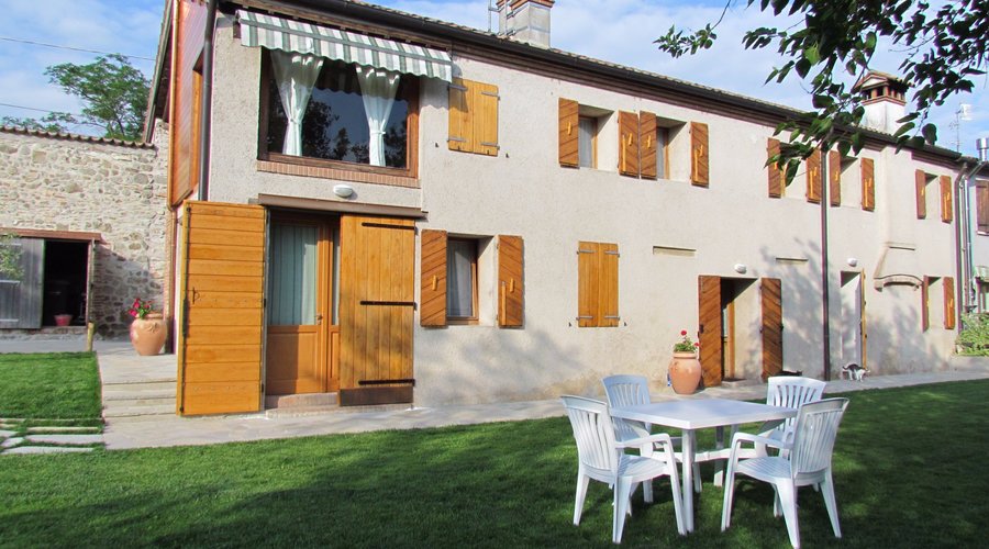 facciata e giardino