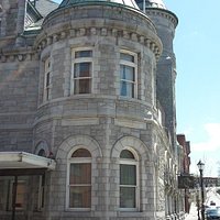 corner office on the second floor