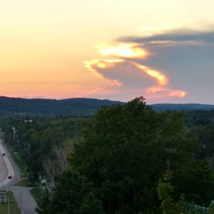 Honor Highway, from a hilltop we ride our bikes to frequently!