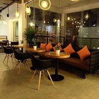 Seating on the first floor. ( Watbo Store)