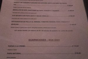Menú