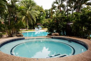 Cebu White Sands Resort & Spa in Cebu Island, image may contain: Resort, Hotel, Pool, Backyard