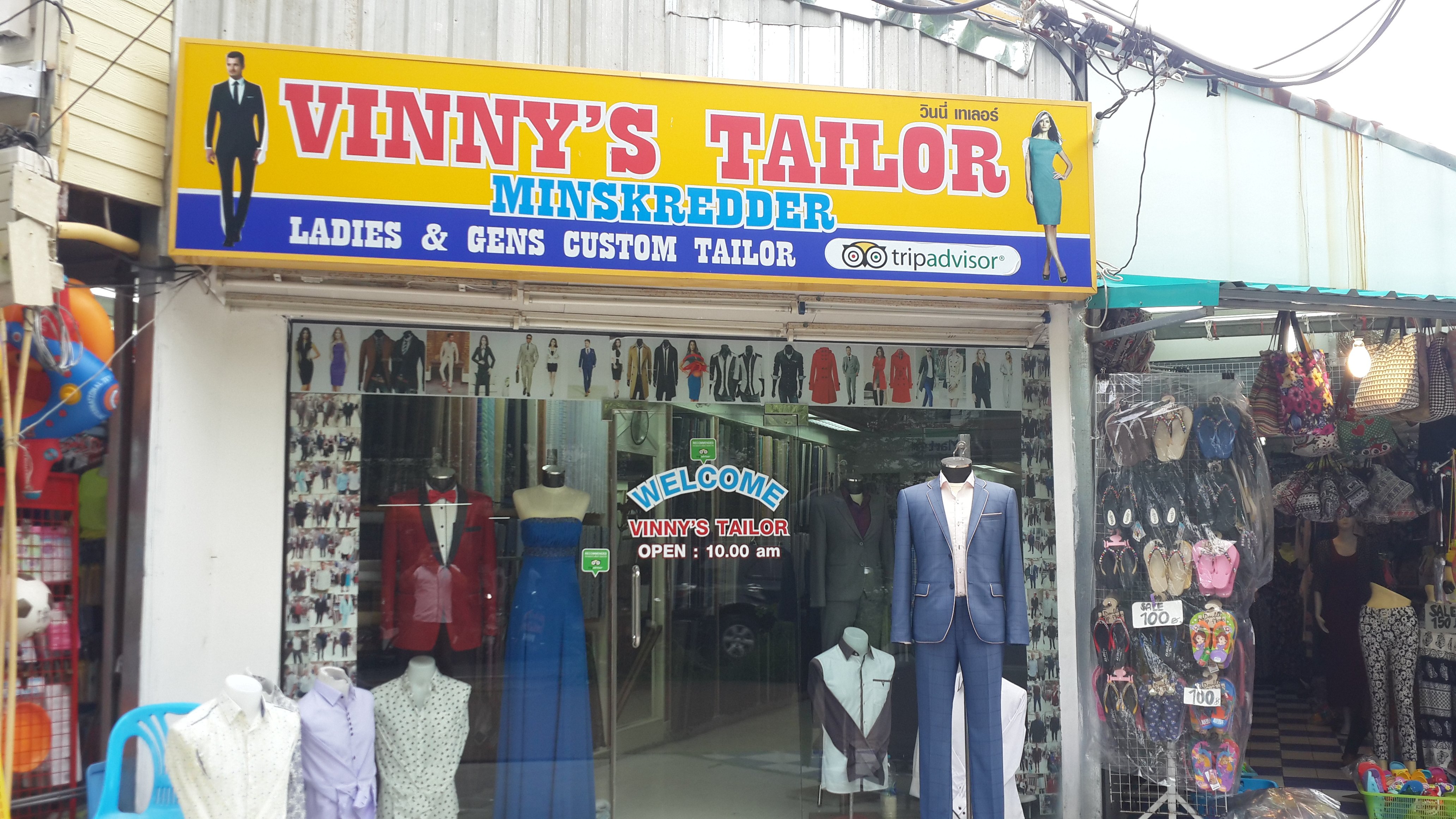 vincent's custom tailor shop