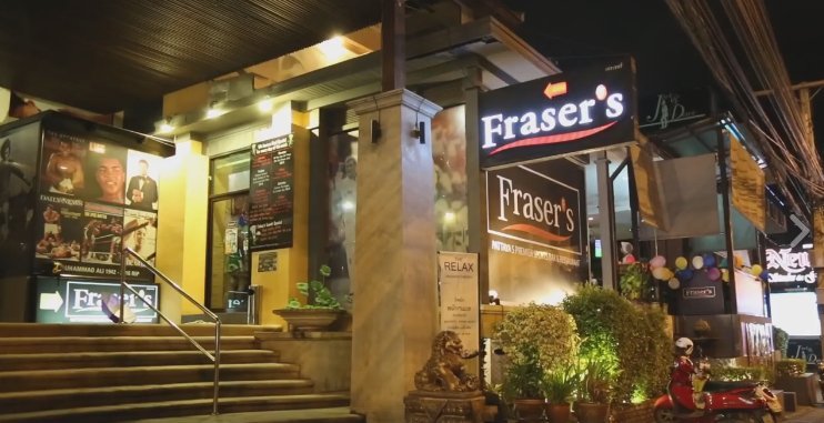 Frontage to Fraser's