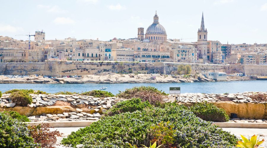 View of Valletta