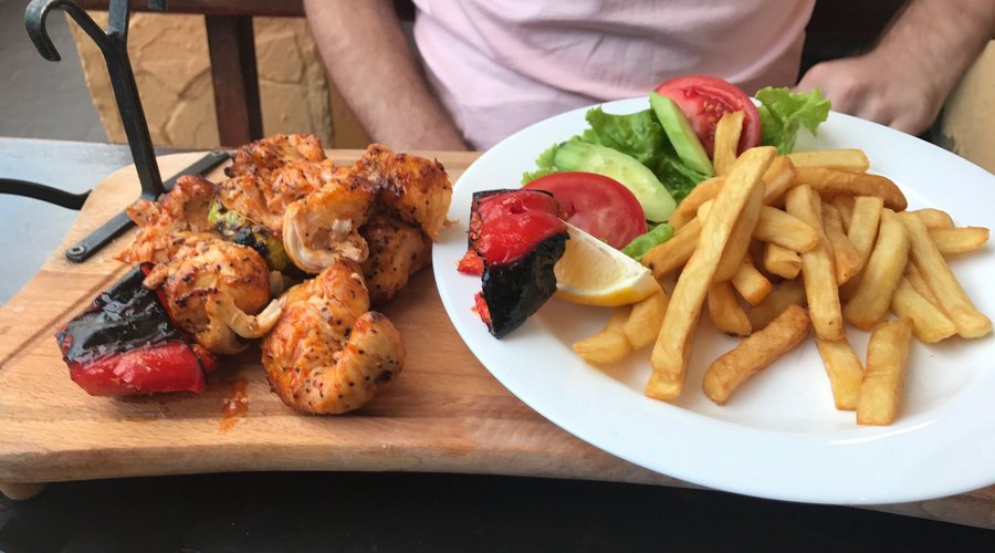 One of the best meals we had