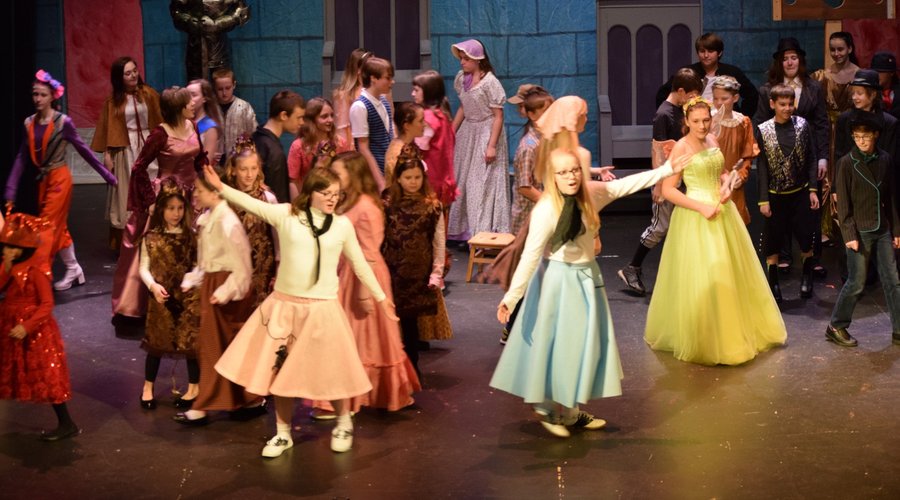 TYA (Tibbits Young Audiences) allows grade-school kids to star on the Tibbits stage.