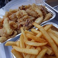 Frittura e patatine