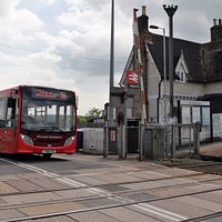 2-hourly Grant Palmer bus service No 34 stops outside Ridgmont HC; Ampthill <-> MK Central Mon-S