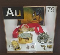 The gold box was designed by an 8 year old girl. Scrooge McDuck is in the back!