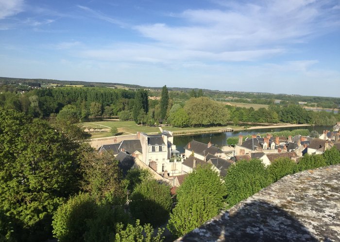 Scorcio sulla città, vista dagli spalti del castello 