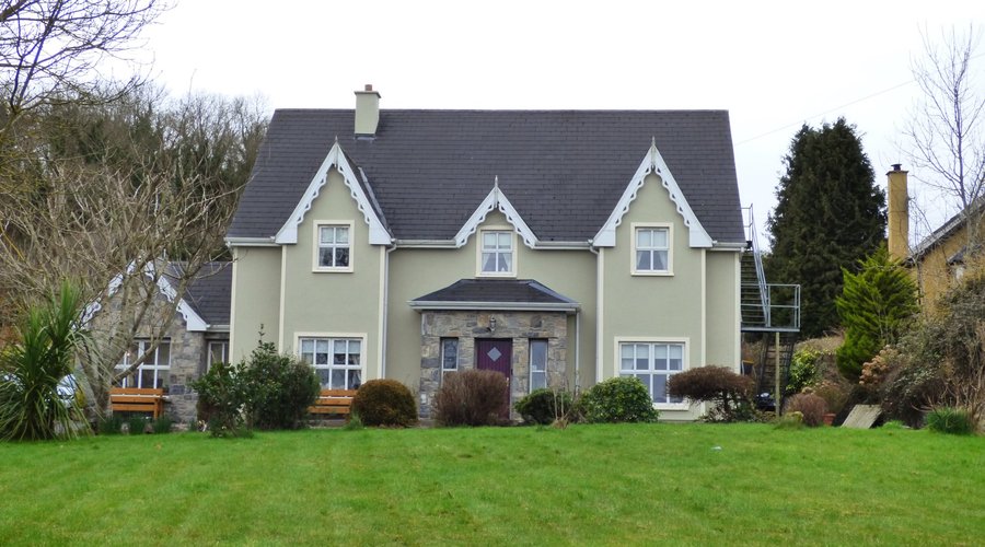 Garden and house