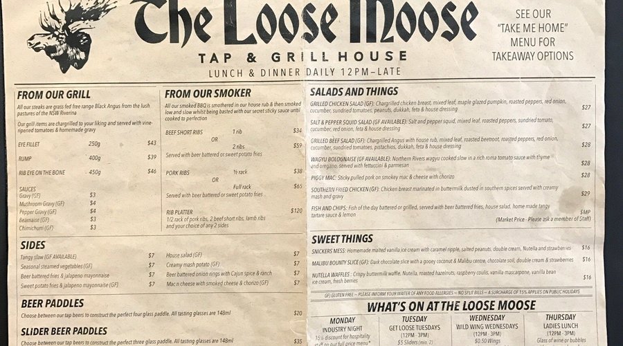 Loose Goose Bar and Restaurant, 에스퍼란스 - 레스토랑 리뷰 - 트립어드바이저