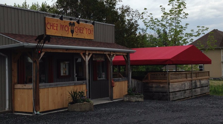 Come check out our new covered patio