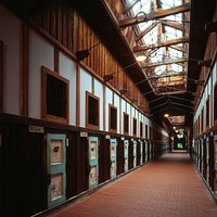 重要文化財「旧網走監獄舎房」内部