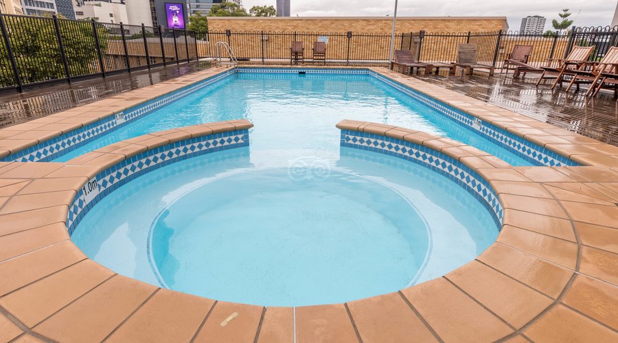 Outdoor Pool & Sundeck at the Pool at the Park Regis North Quay Hotel