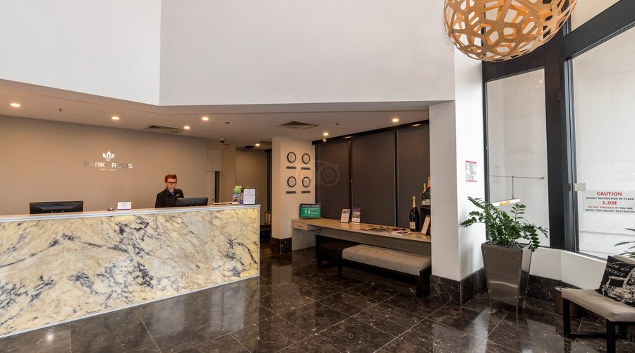 Lobby at the Park Regis North Quay Hotel