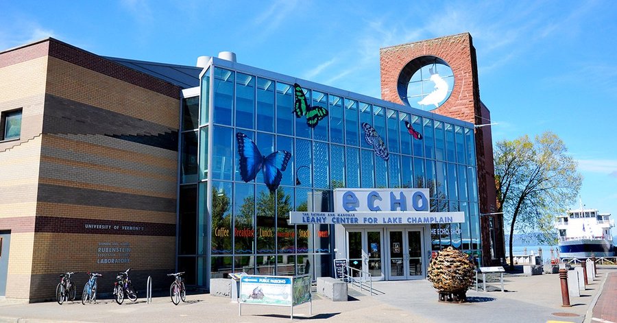 ECHO is located right on the Lake Champlain waterfront.