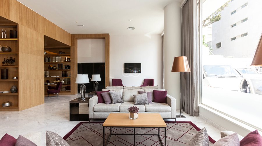 Lobby at the AVANI Avenida Liberdade Lisbon Hotel