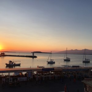 Deniz manzaralı odalar çok güzel