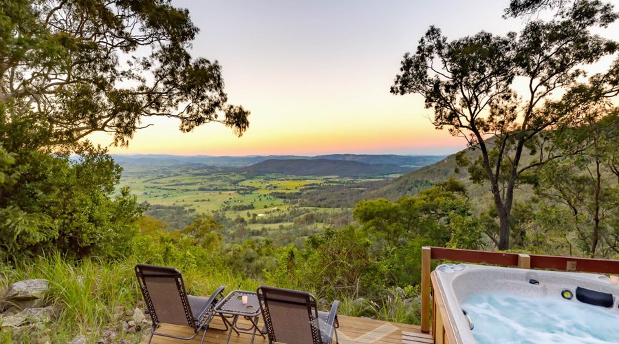 View from Jabiru Spa Cabin
