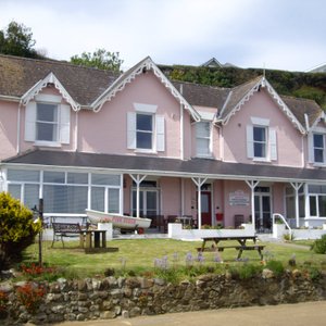 Front of Pink Beach