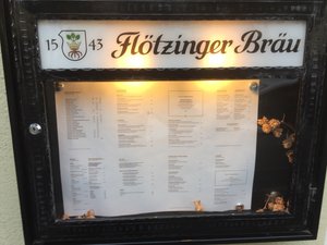 Speisekarte