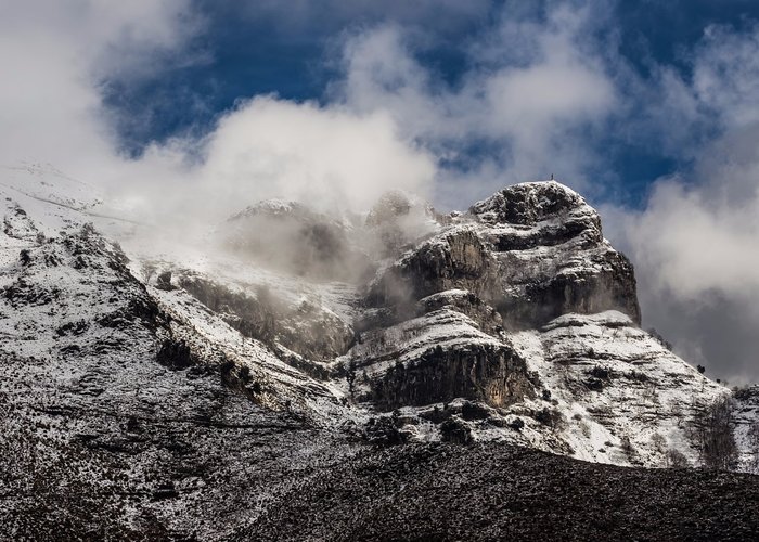 il Redentore innevato