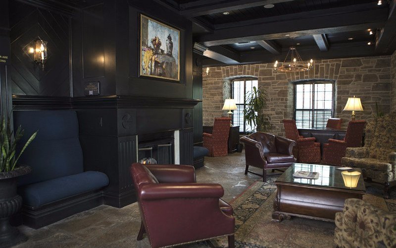 Hotel Lobby is an inviting location to read the paper and enjoy an espresso