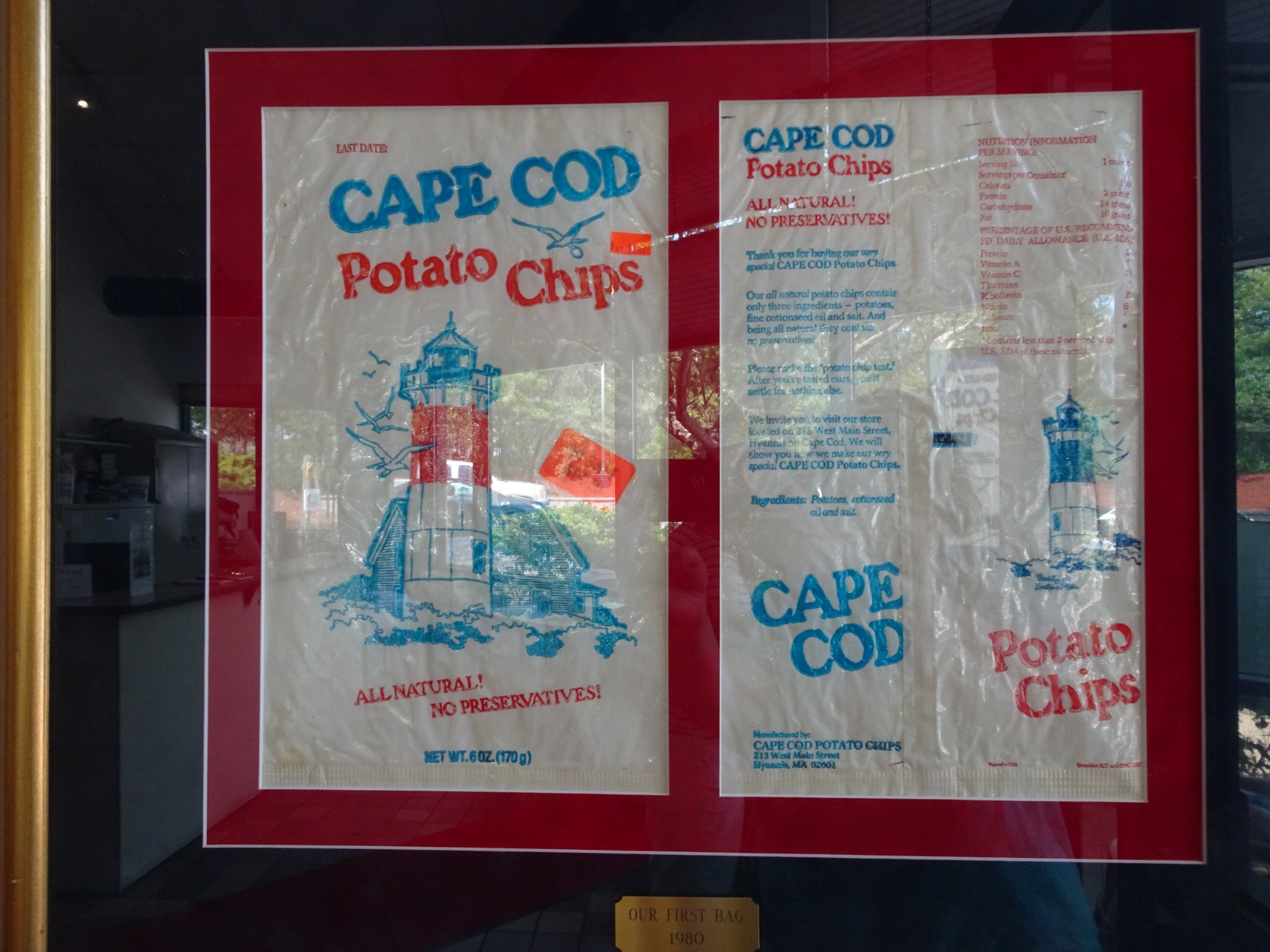 CAPE COD POTATO CHIPS Hyannis 2022 Qu Saber Antes De Ir   1st Bag From 1980 