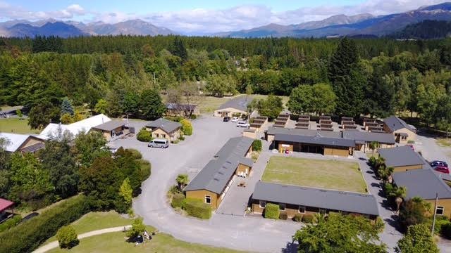 Drone photo of the Camp 