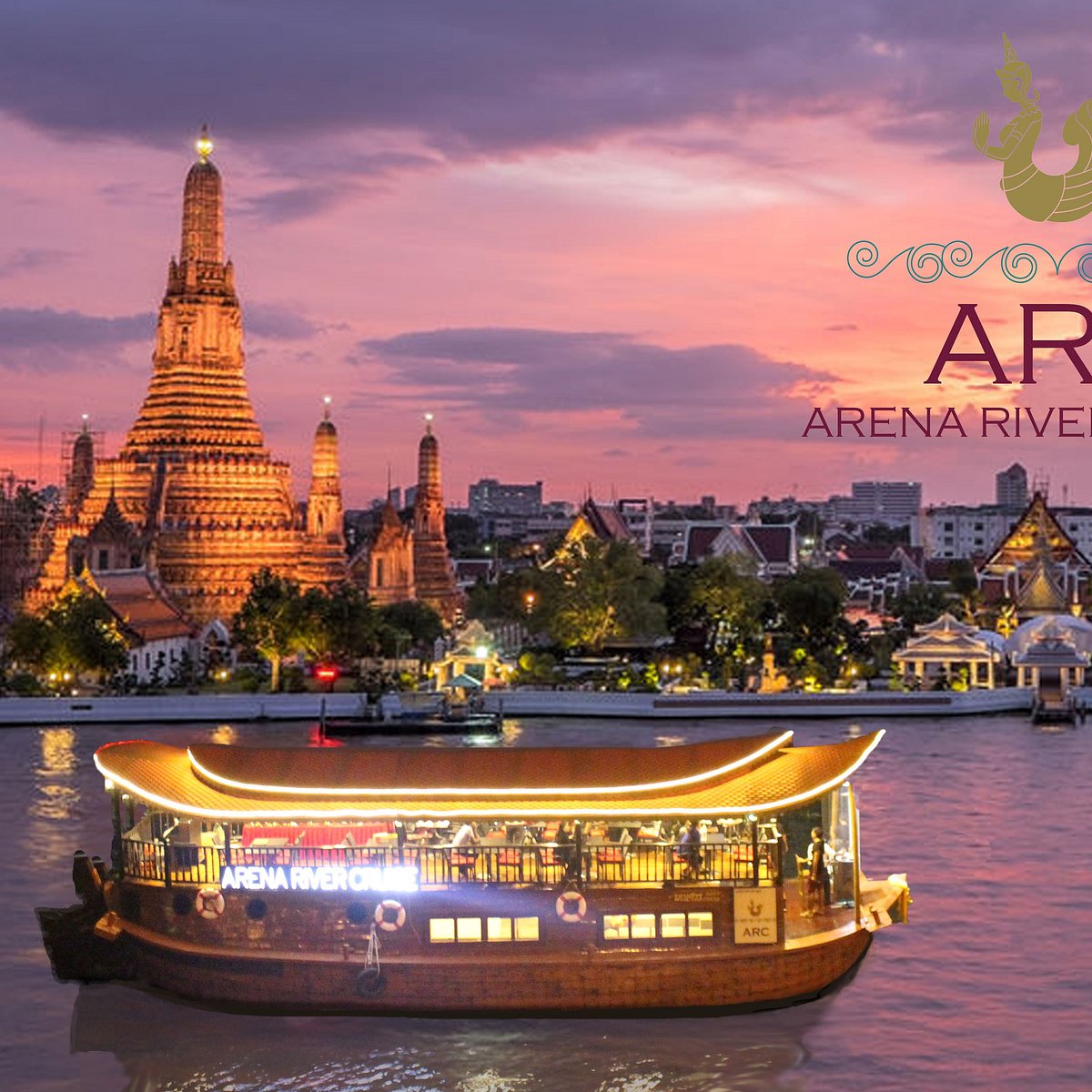 arena river cruise bangkok