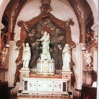 Particolare marmoreo dell'Altare Maggiore .