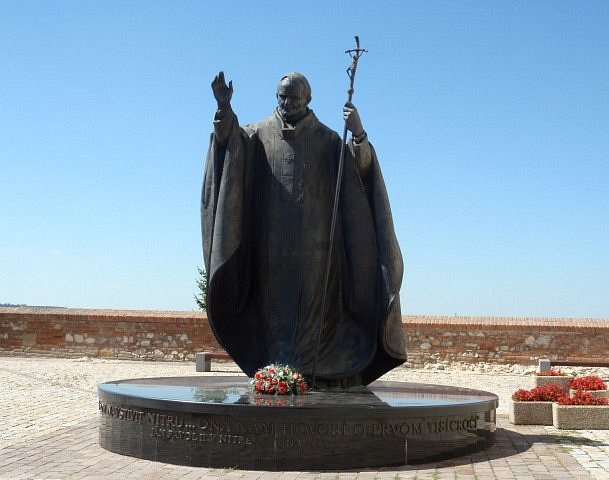 Statue of John Paul II image