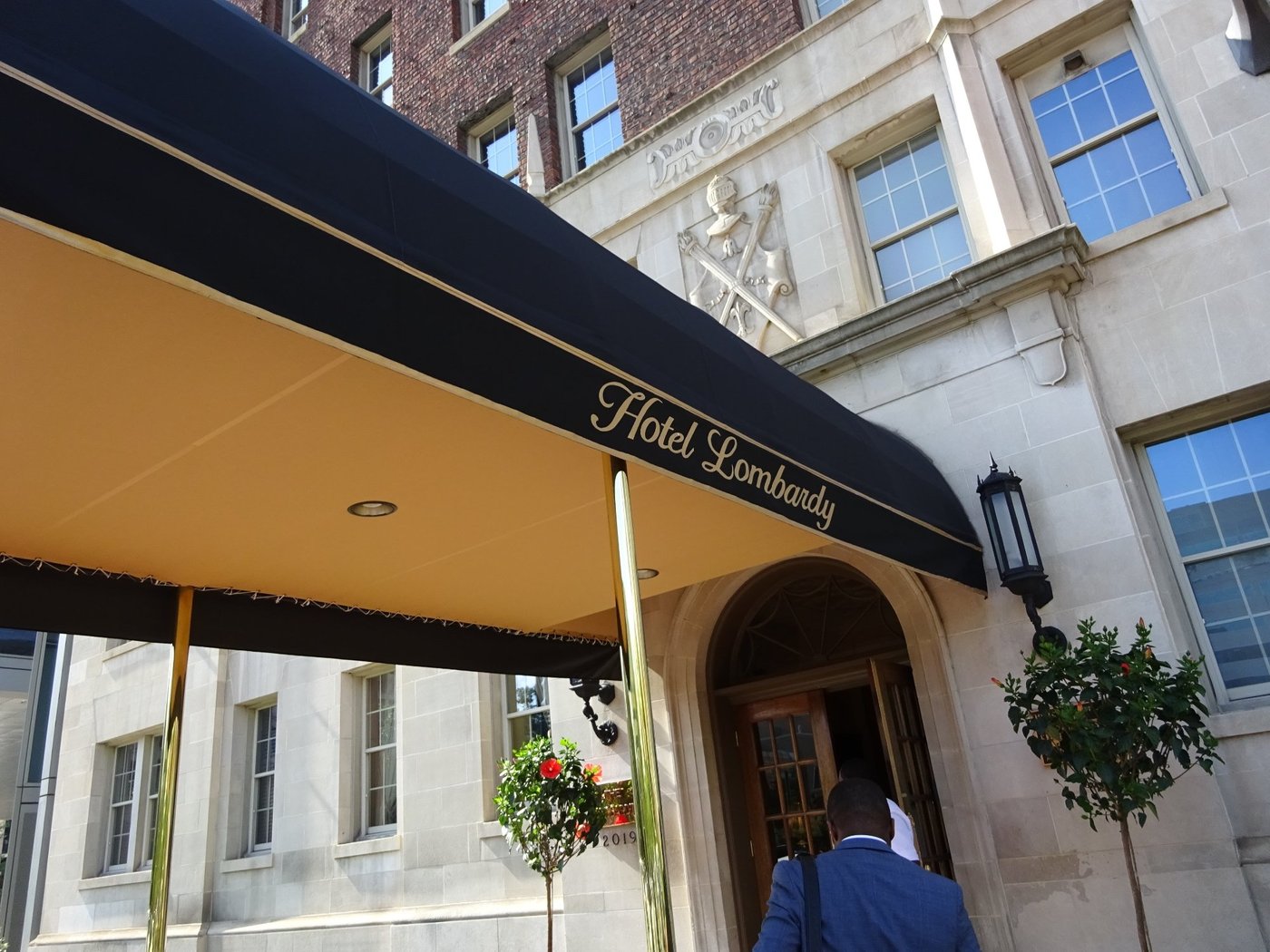 hotel lombardy dining room