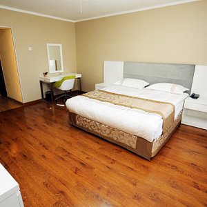 Standard single room with king size bed