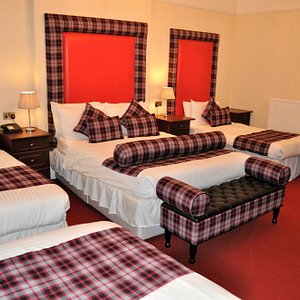 Argyll Hotel in Glasgow, image may contain: Hotel, Chair, Furniture, Dorm Room