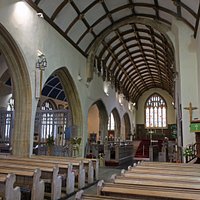 View inside church