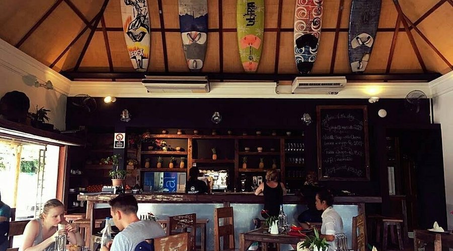 love the set up, simple and good food