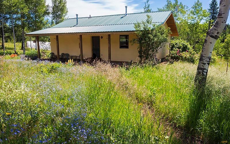 The straw bale construction of the Gallery expresses our love of earth-based & sustainable choic