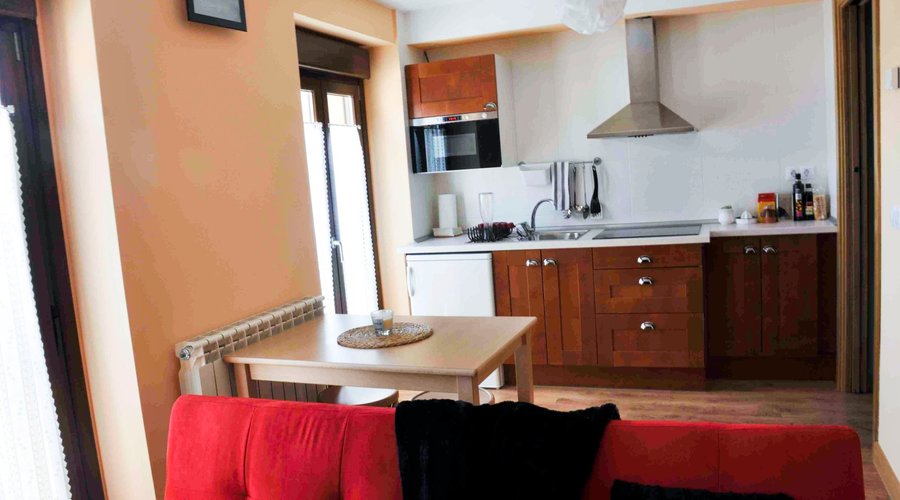 Estudio CALBOTE: Salón cocina comedor