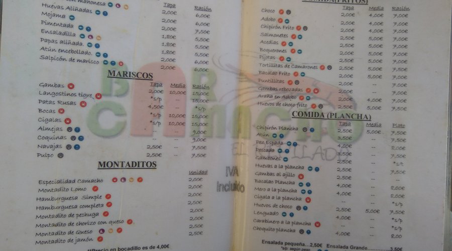 Bar Camacho