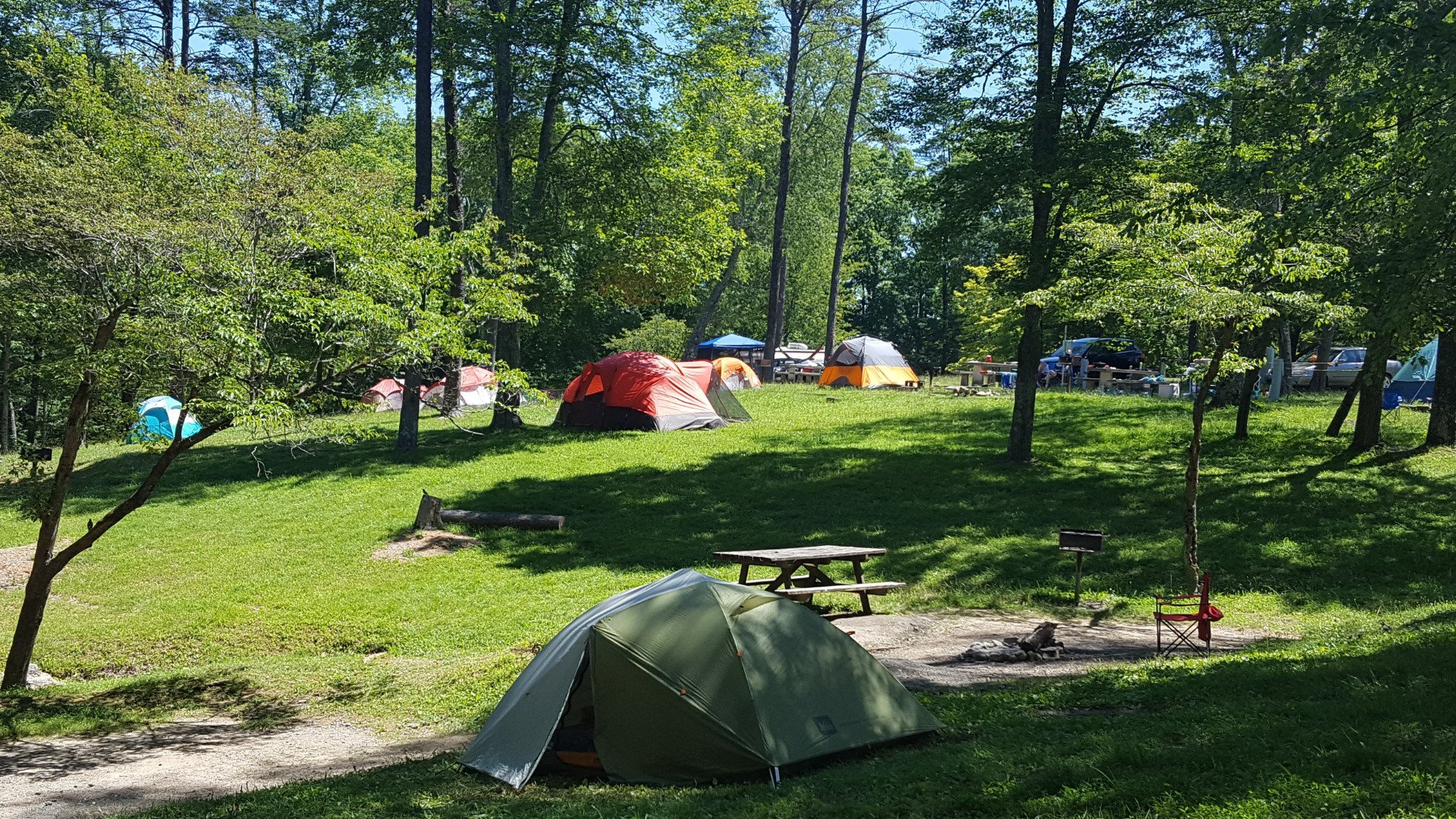 FALL CREEK FALLS CAMPSITES - Campground Reviews (Fall Creek Falls State ...