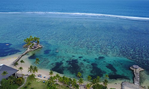 Aerial View of the "island" restaurant www.maksinwee.com