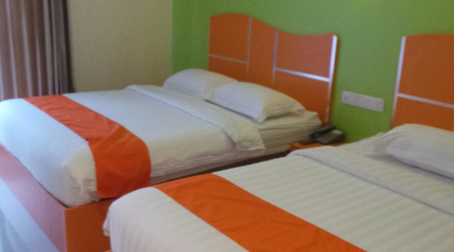 This is our room which could fit 3-4 guests.