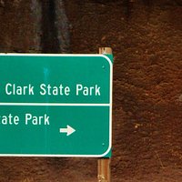 signs near bridge