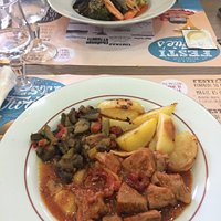 service rapide, plats copieux