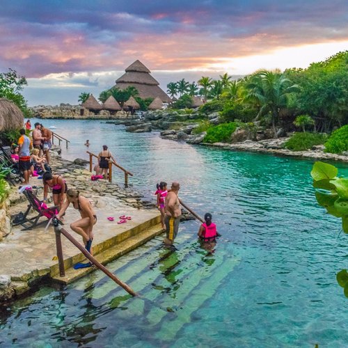 xcaret resort in riviera maya mexico
