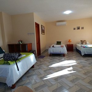 Our spacious, clean triple room