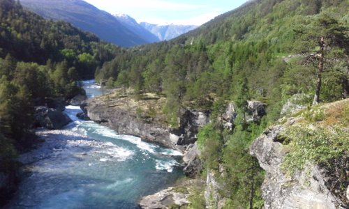 Водопад Vermafossen